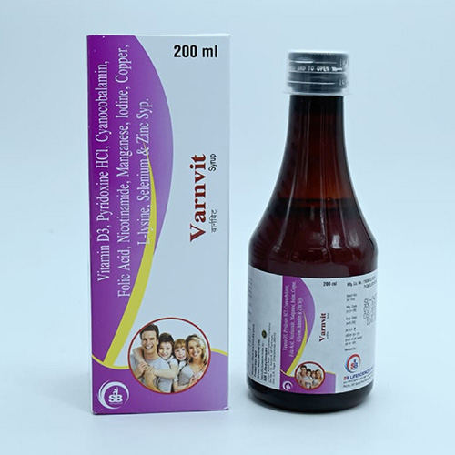 VARNVIT SYRUP Manufacturers in Baddi
